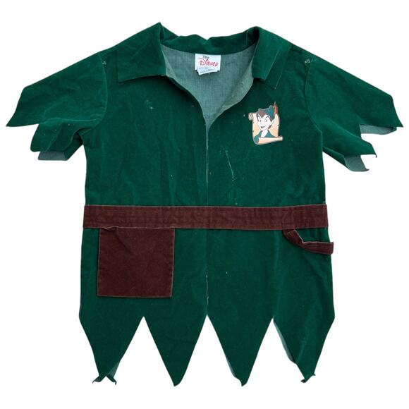The Disney Store Peter Pan Dress-up Costume Kids Sz 4/6 As-Is - Picture 2 of 9